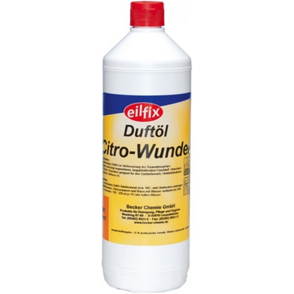 Eilfix Duftol Citro-Wunder 1000ml Flasche Odorizant Eilfix Duftol Citro-Wunder 1000ml Flasche Odorizant